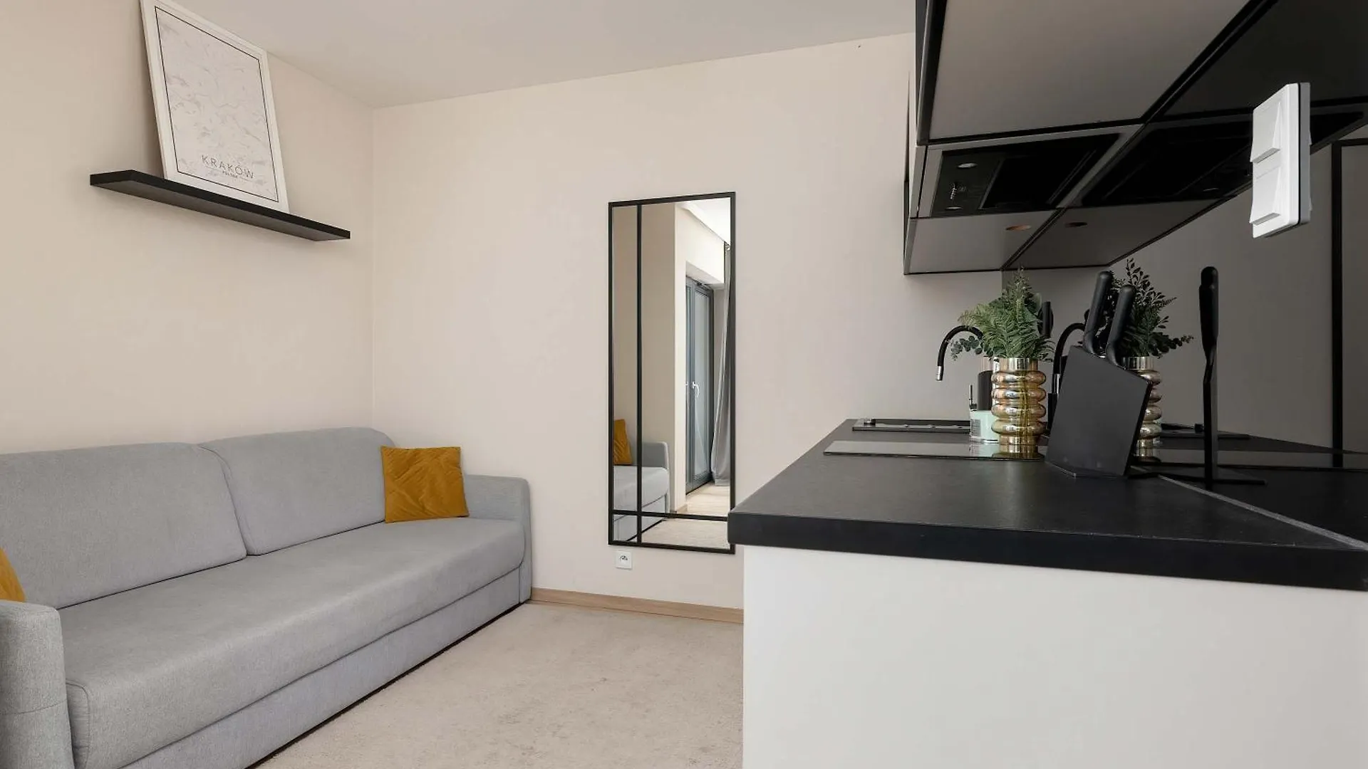 Spacious Studio For 2 People By Noclegi Renters Krakow